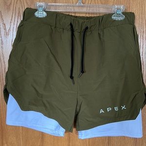 Apex Fitness Mens Shorts, Size XL